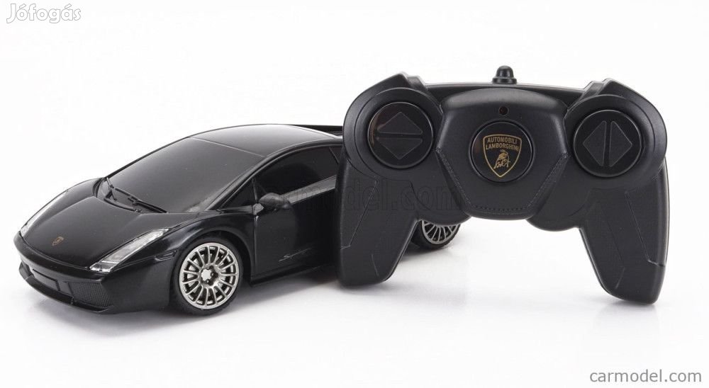 LAMBORGHINI GALLARDO SUPERLEGGERA 2007 BLACK - távirányítós autó