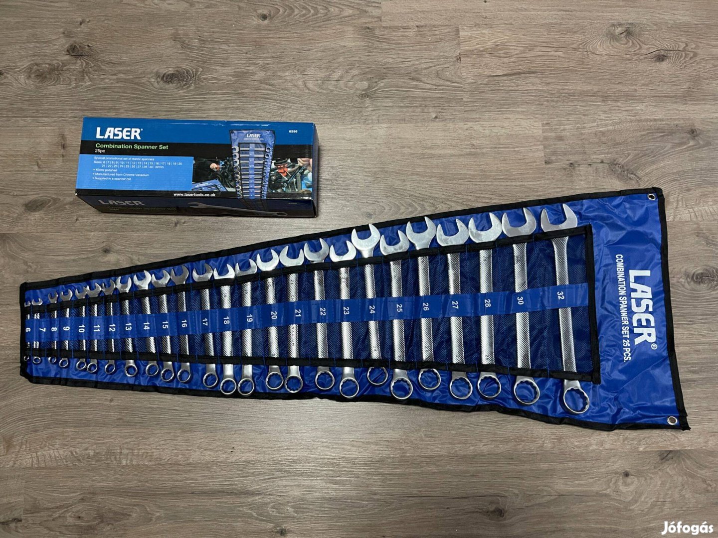 LASER Csillag villáskulcs készlet 6-32mm-ig 25 részes (UK)