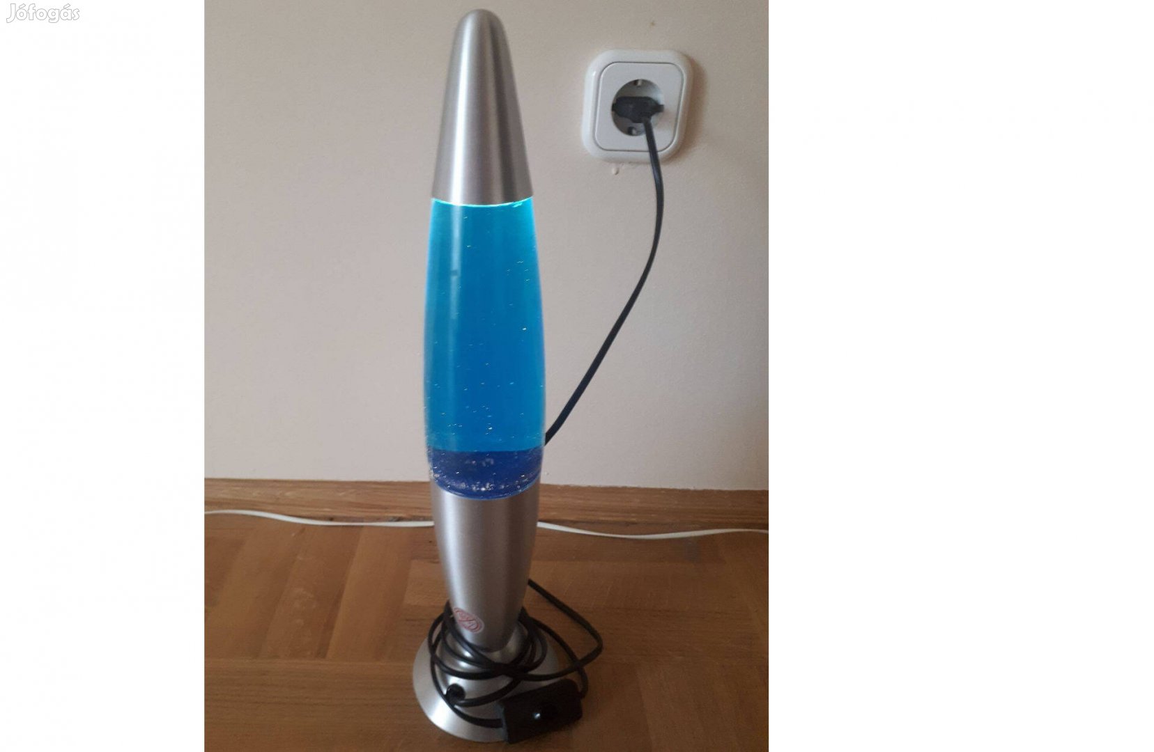 LÁVA díszlámpa kék színben eladó