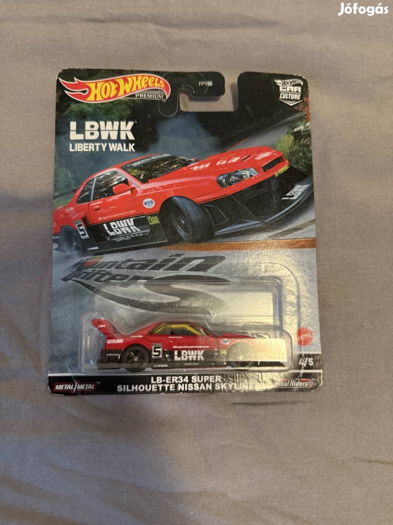 LB-ER34 Super Silhouette Nissan Skyline Hot Wheels