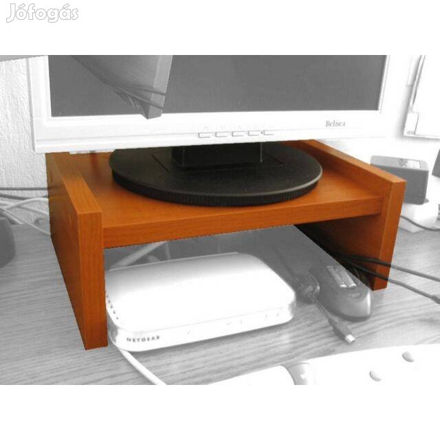 LCD Monitor Magasító / Emelő / Állvány / Polc - Választható szín