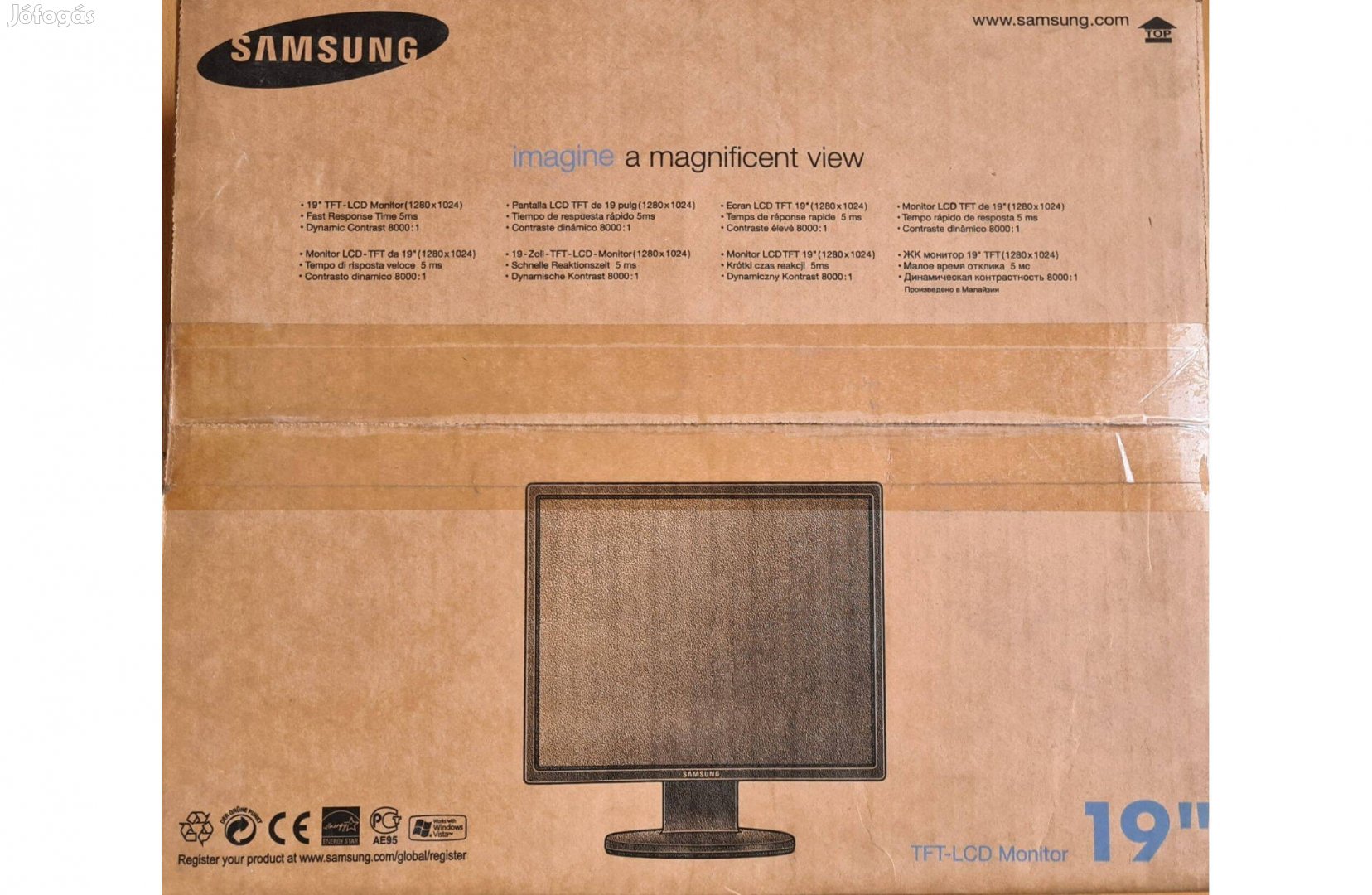 LCD monitor Samsung Syncmaster 943N 19