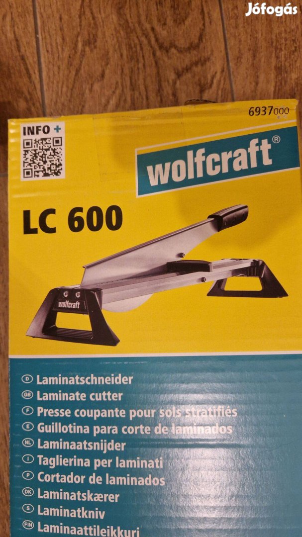 LC 600 wolfcraft laminált padló vágó