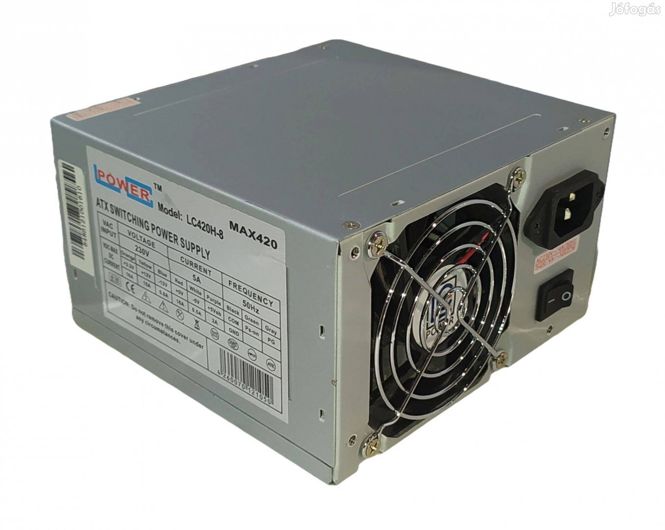 LC-Power 420W tápegység SATA