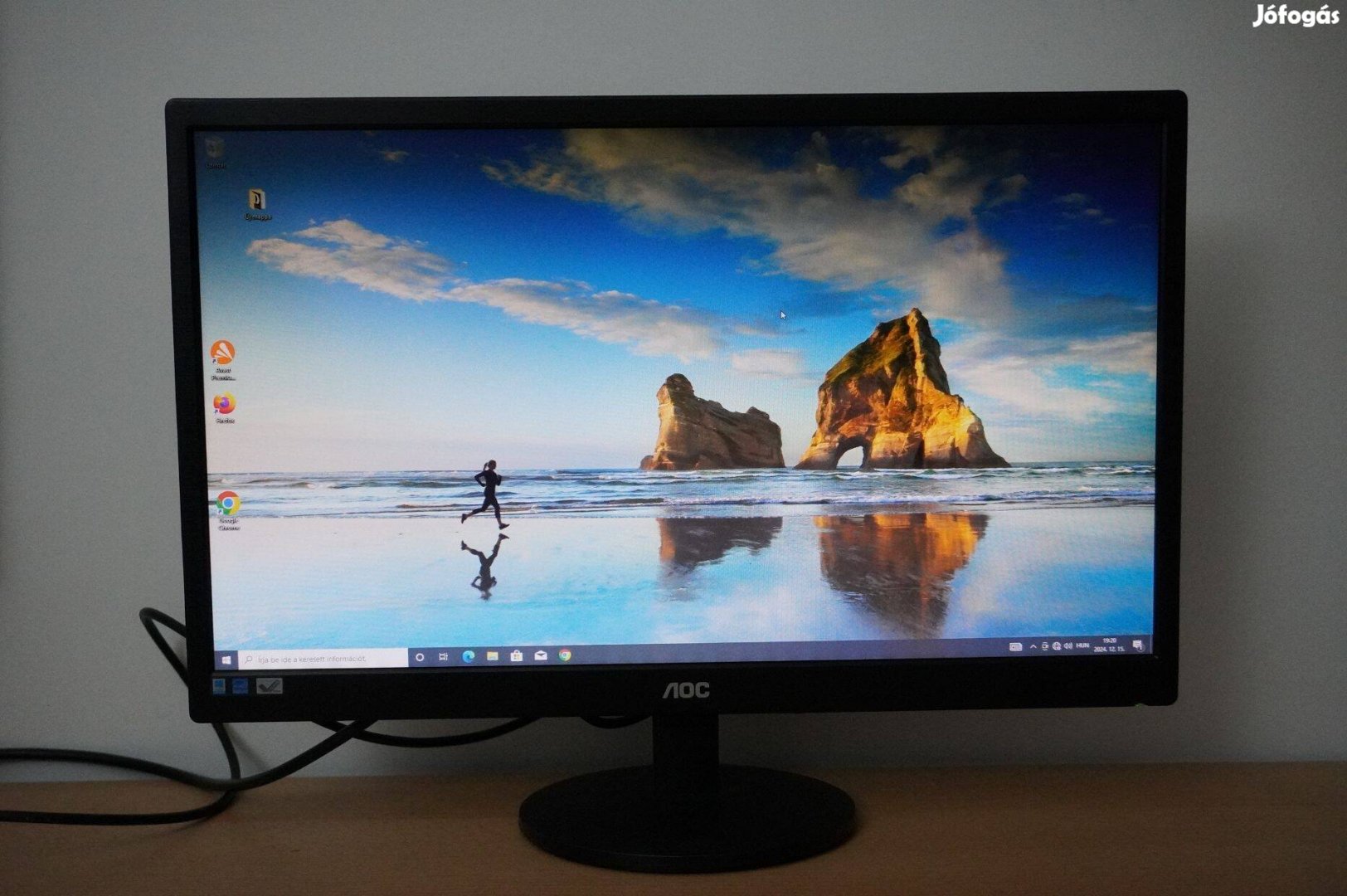 LED Monitor 21.5'' 1920x1080 Full HD kijelző tv Fullhd