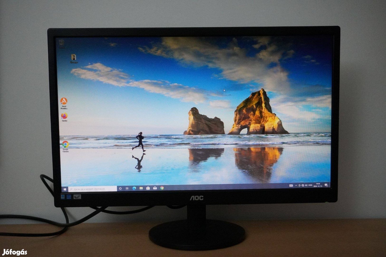 LED Monitor 21.5'' 1920x1080 Full HD kijelző tv Fullhd