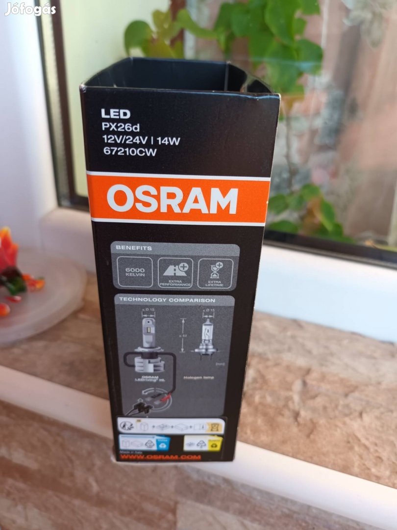 LED OSRAM h7-es égő vadi új dobozában eladó