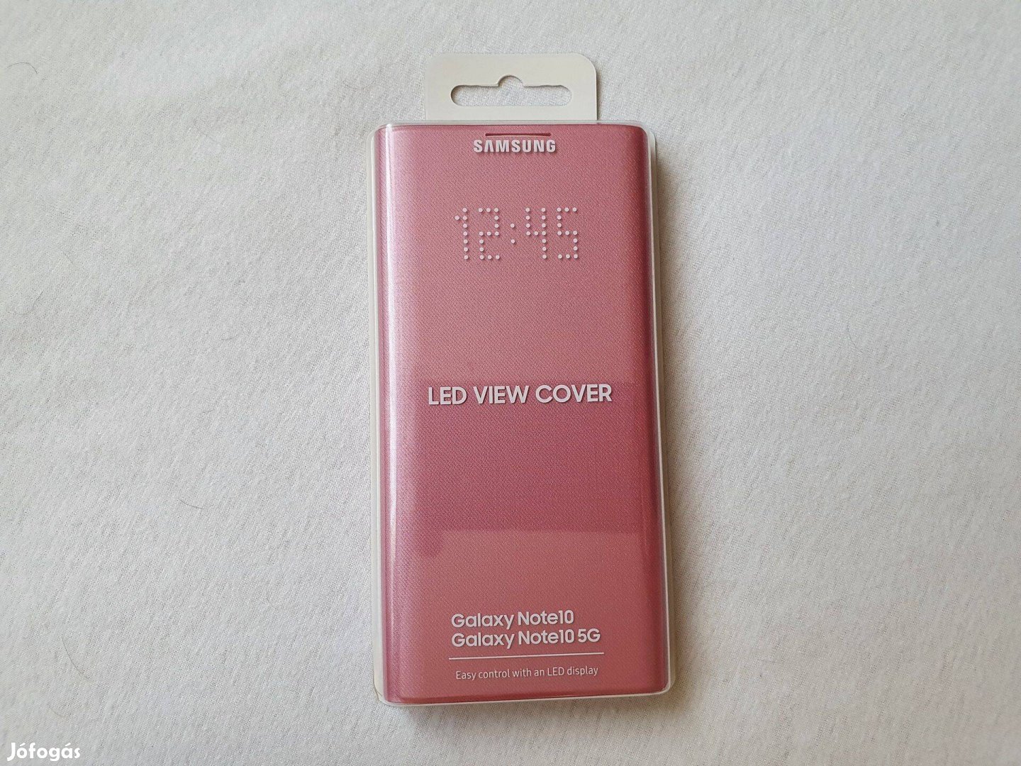 LED View Cover flip tok, Samsung Galaxy Note10 / 5G EF-NN970Ppeg