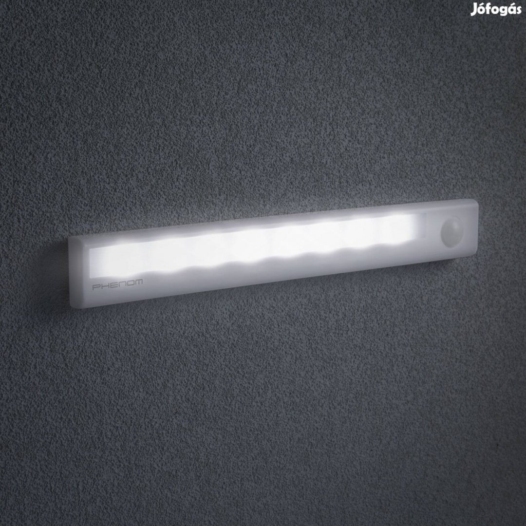 LED bútorvilágítás elemes gardrób szekrény lámpa mozgásérzékelős