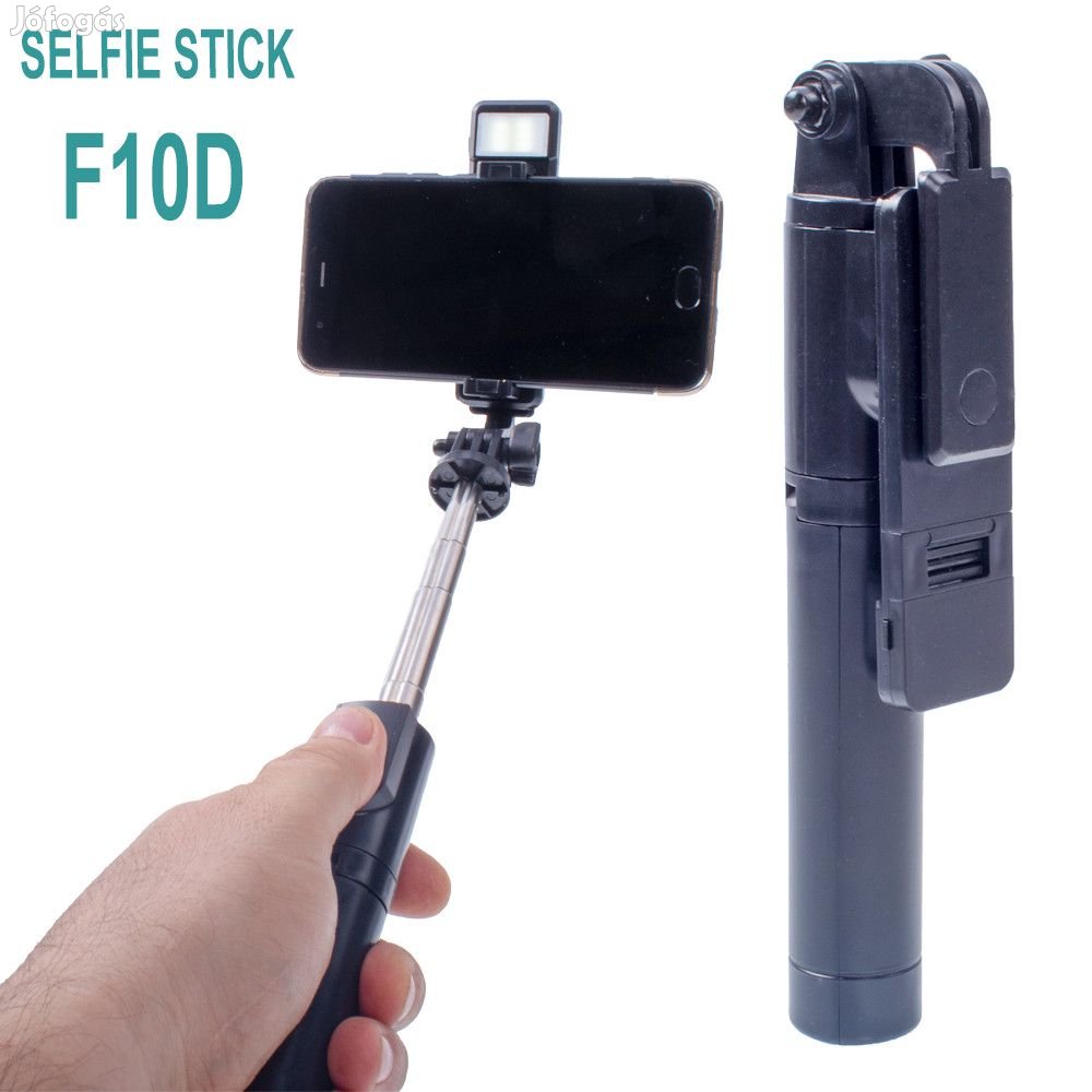 LED lámpával ellátott 70cm Selfiebot vezeték nélküli Bluetooth-kompat