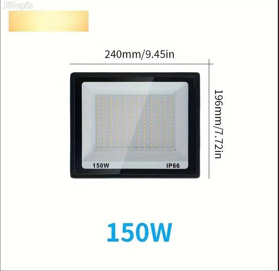 LED reflektor, lámpa, fényvető 150W 150 W