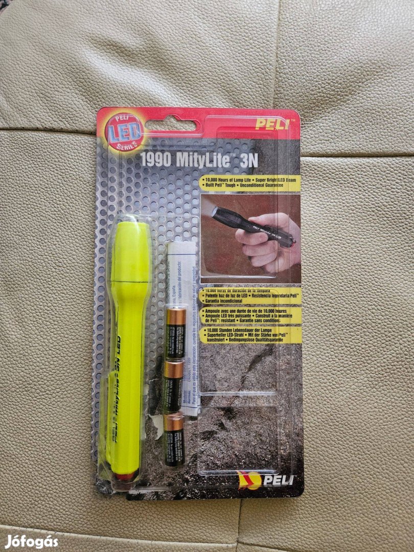 LED zseblámpa lámpa Vizálló Ködös esős időben is Pelican