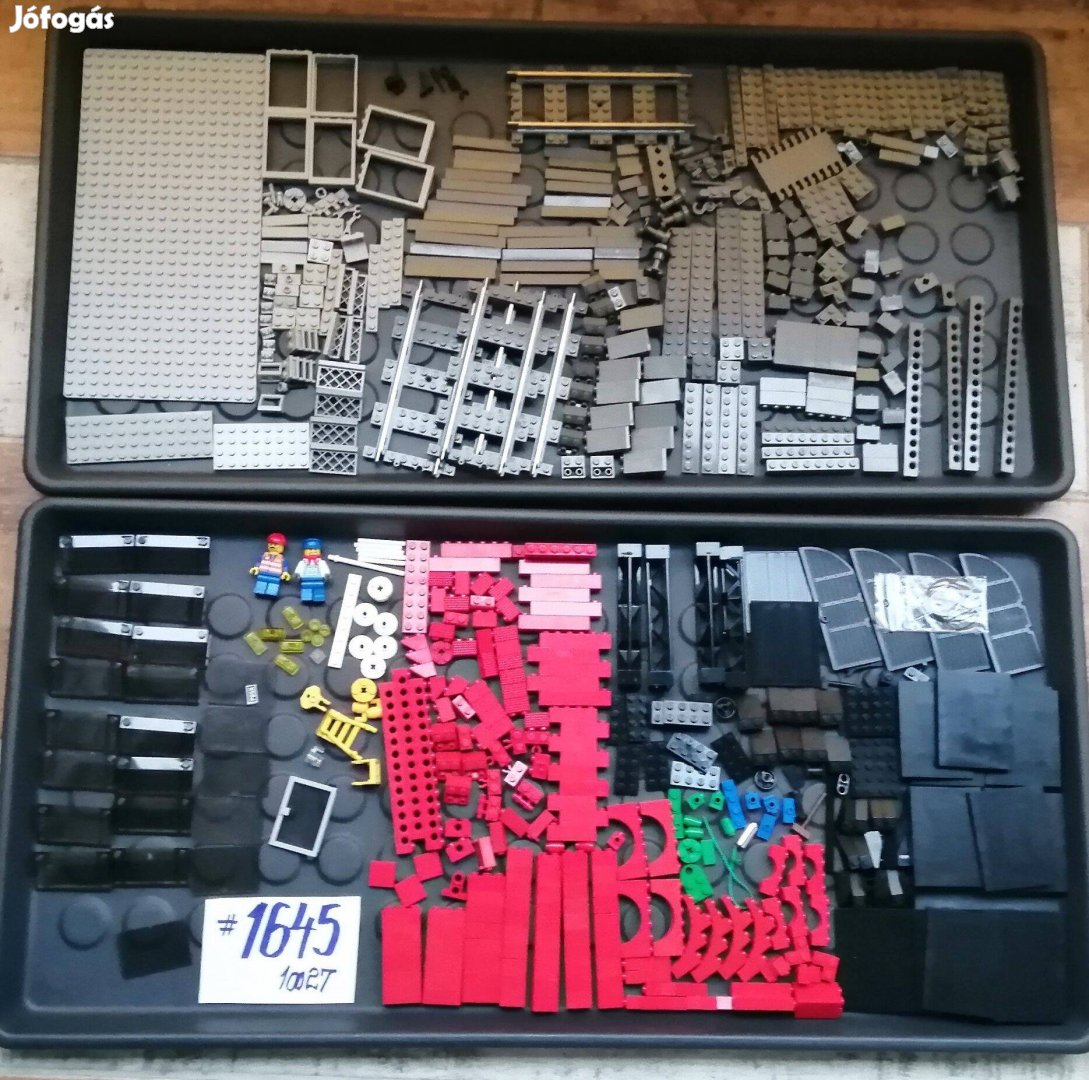 LEGO 10027 világvárosi vasúti fészer 9V vonat