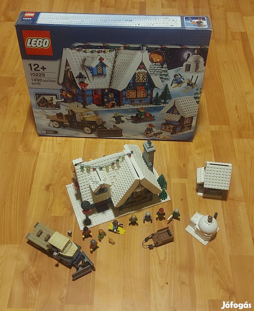 LEGO 10229 téli házikó + doboz + leírás