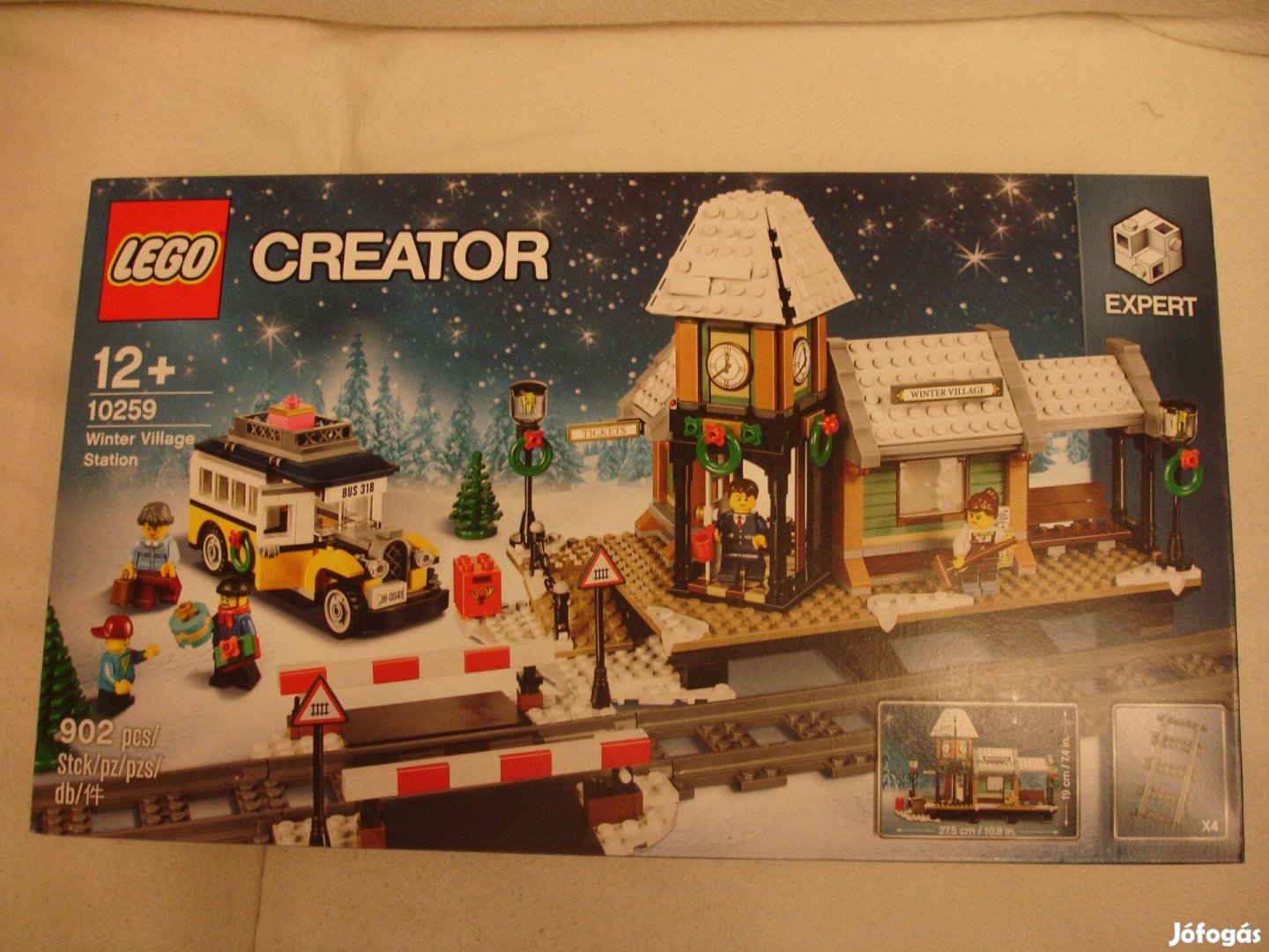 LEGO 10259 Creator Téli vasútállomás Bontatlan