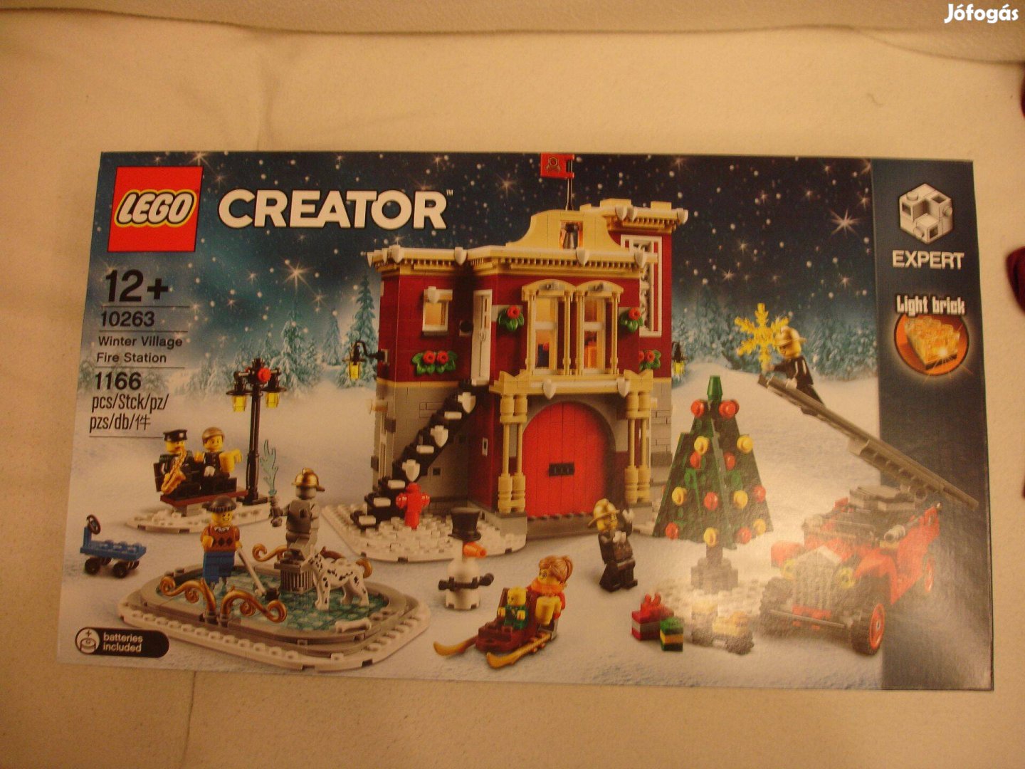 LEGO 10263 Creator Expert Téli tűzoltóállomás Bontatlan