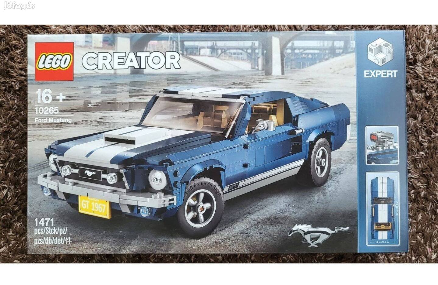 LEGO 10265 Creator Expert Ford Mustang GT 1967 Új, Bontatlan!