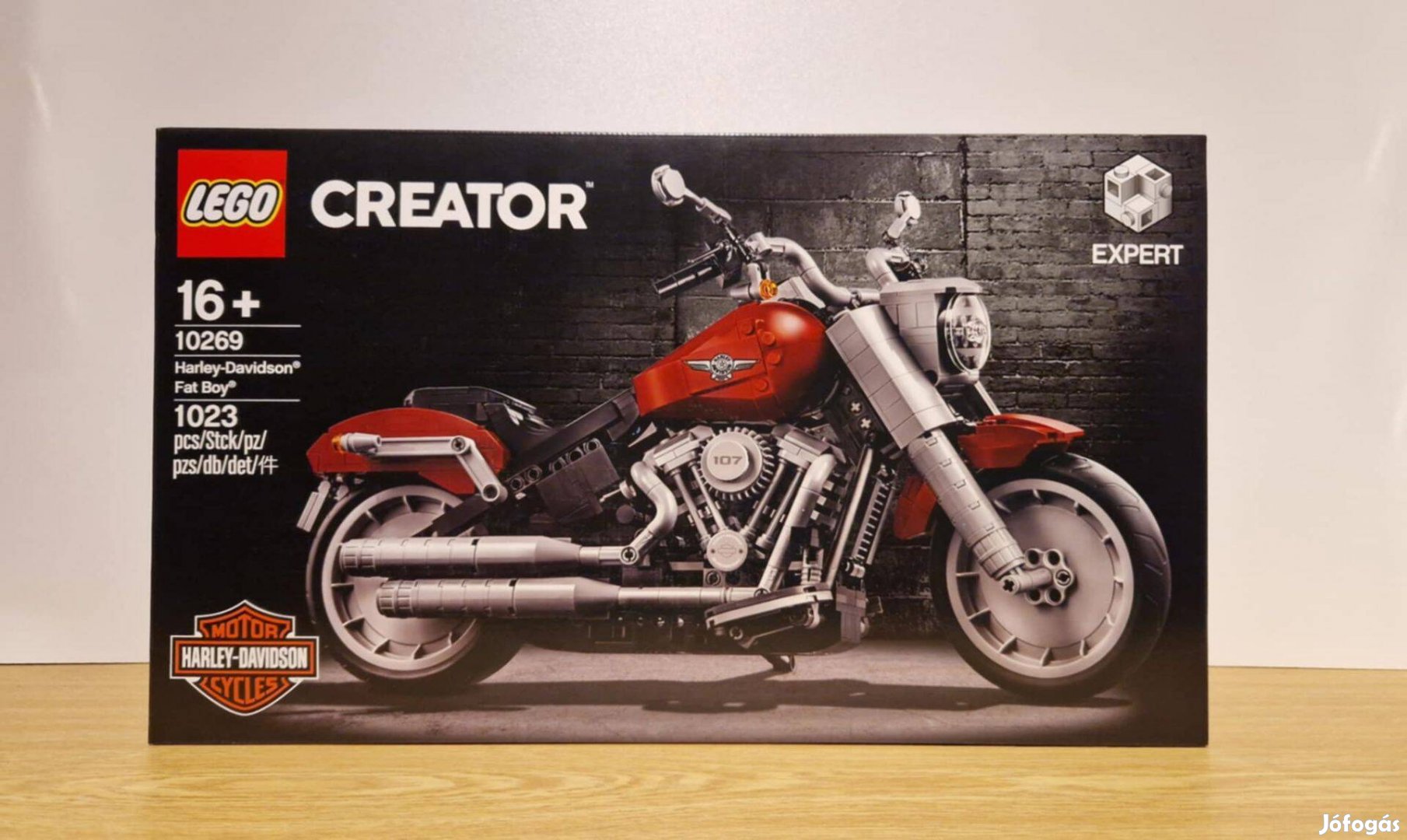 LEGO 10269 Harley-Davison Fat Boy bontatlan, új