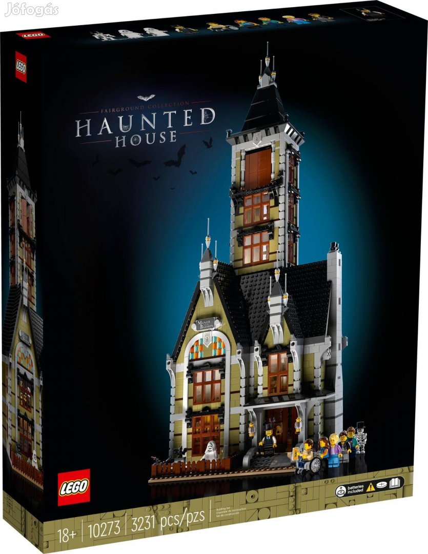 LEGO 10273 Creator Expert Haunted House új, bontatlan