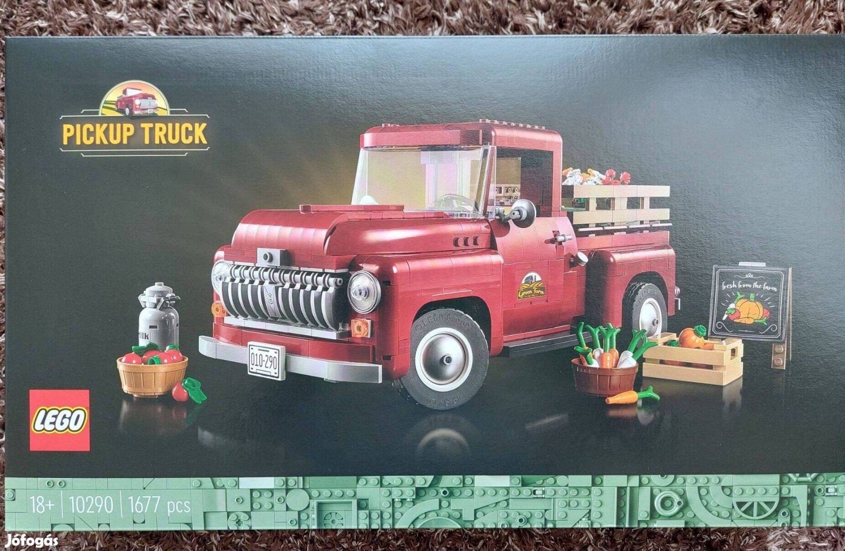 LEGO 10290 Icons Creator Expert - Pickup truck teherautó Új Bontatlan