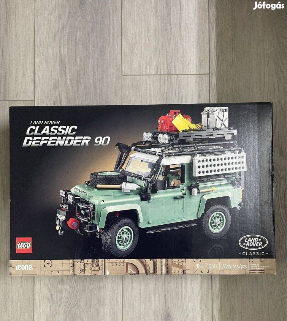 LEGO 10317- Land Rover Classic Defender 90 Új, Bontatlan!