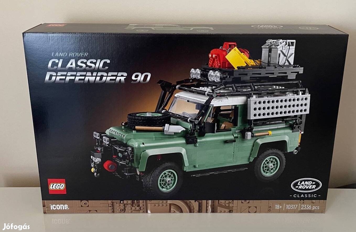 LEGO 10317 - Land Rover Classic Defender 90 Új, Bontatlan!