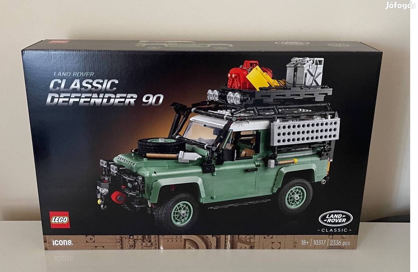 LEGO 10317 - Land Rover Classic Defender 90 Új, Bontatlan! Több DB!