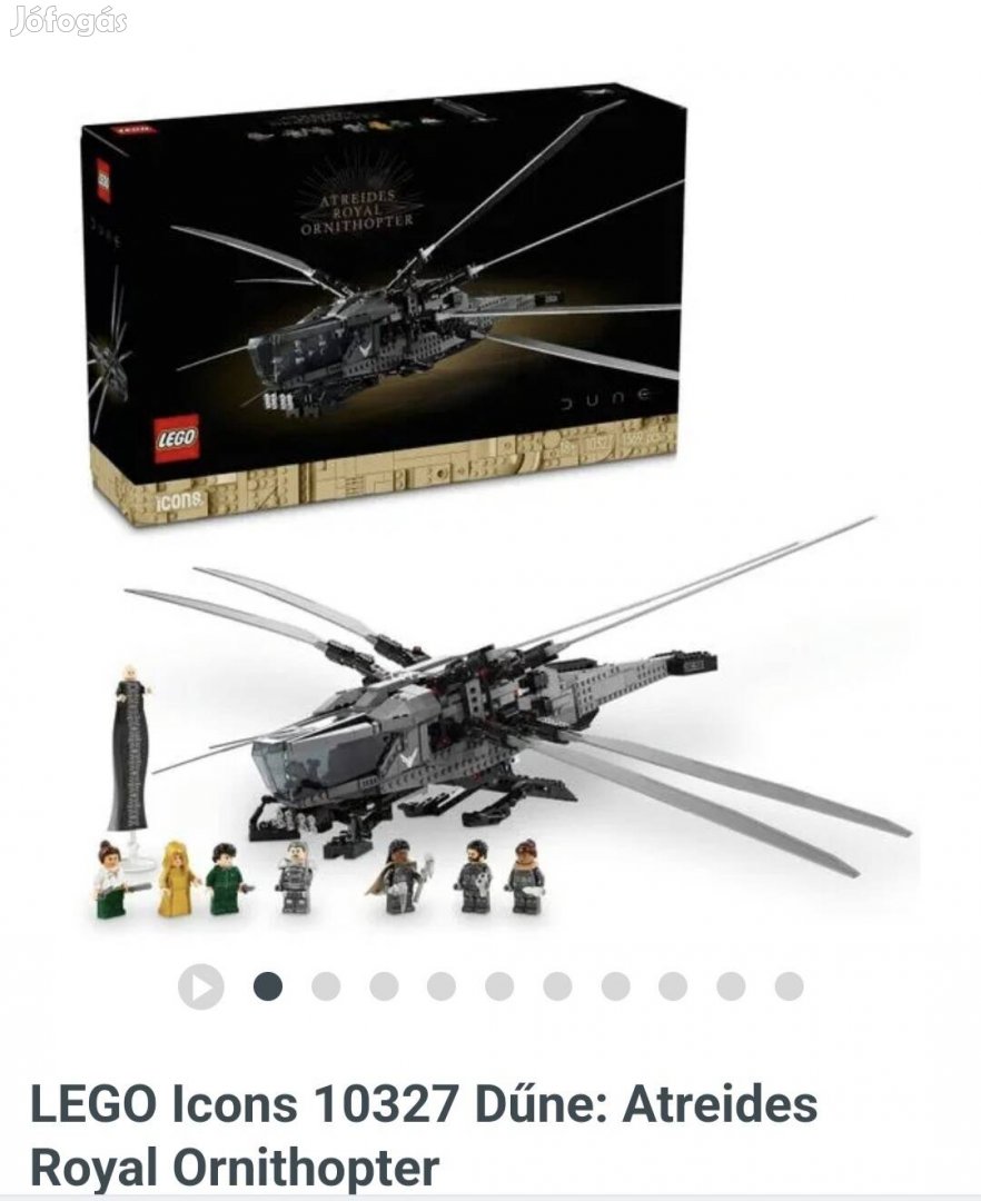 LEGO 10327 Bontatlan Gyári Barna Kartonban