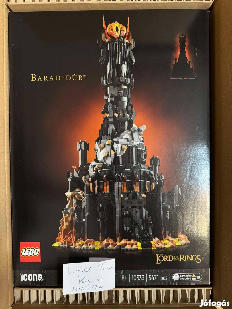 LEGO 10333 A Gyűrűk Ura - Barad-dúr