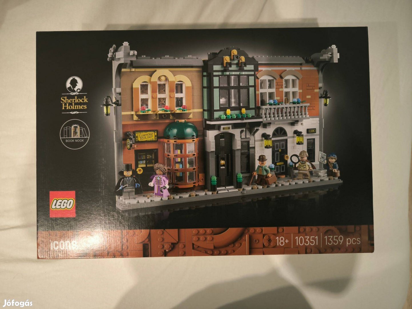 LEGO 10351 - Könyvkuckó: Sherlock Holmes bontatlanul eladó!