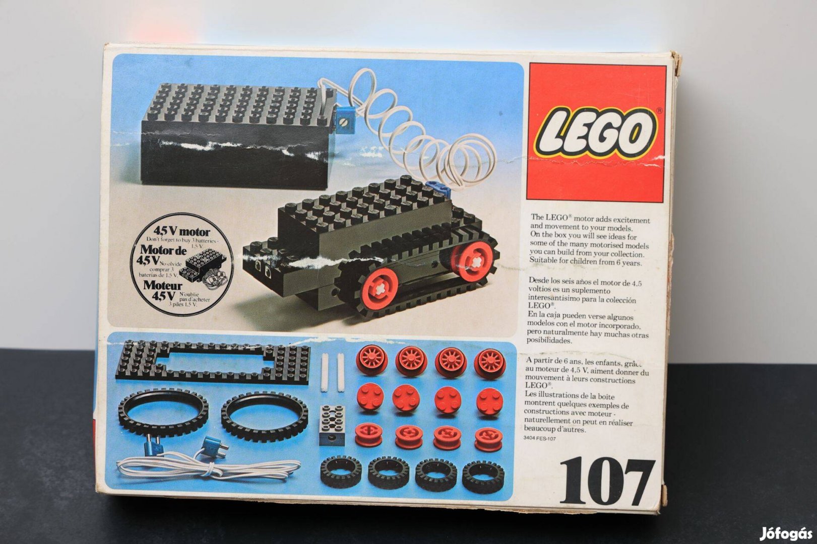 LEGO 107 motor készlet