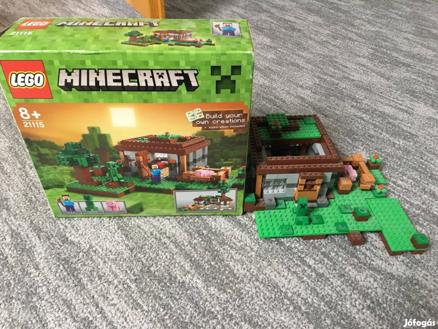 LEGO 21115 Minecraft Az első éjszaka