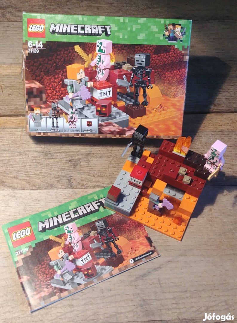 LEGO 21139 Minecraft Az alvilági harc