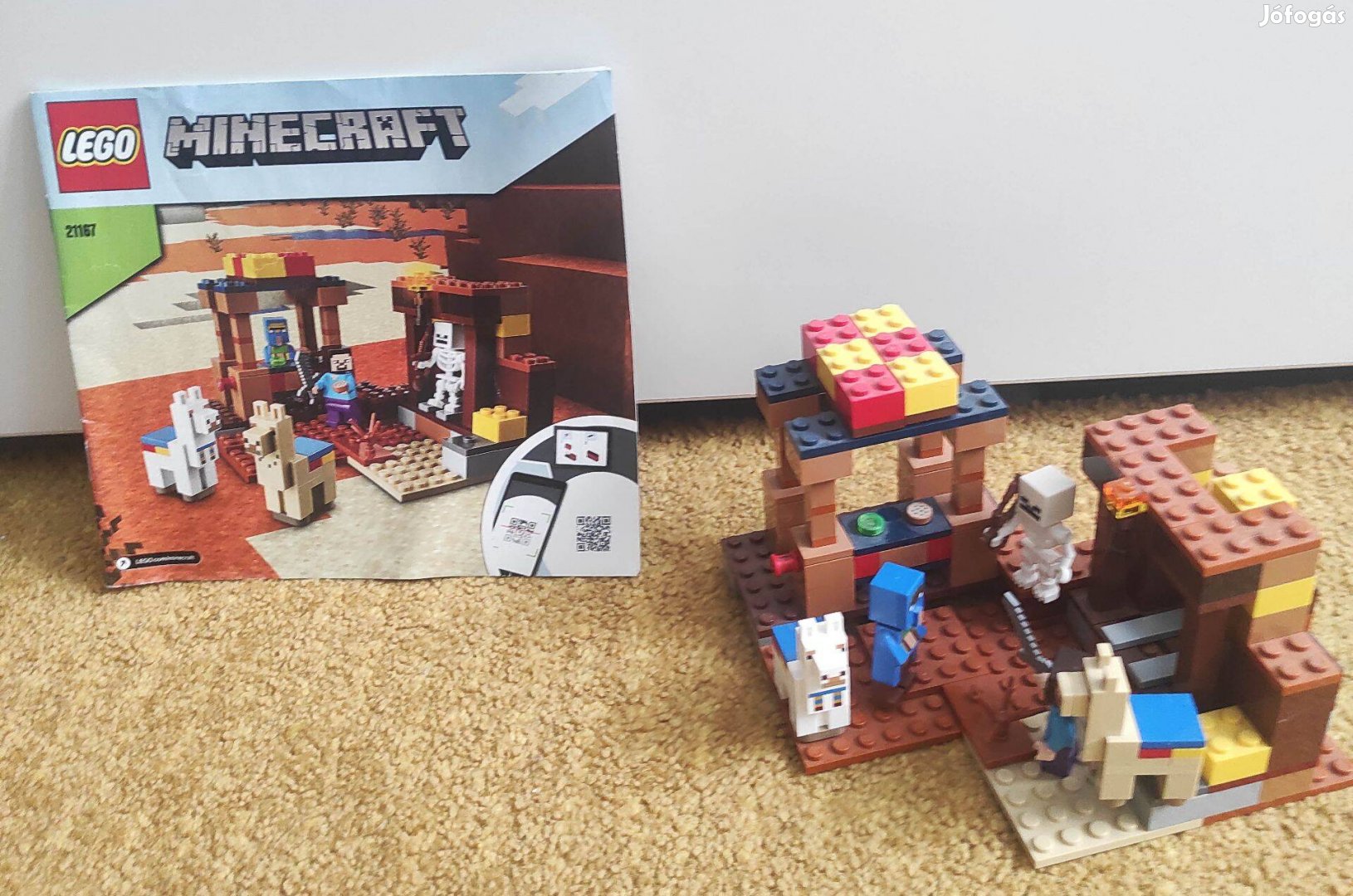 LEGO 21167 Minecraft - A kereskedelmi állomás