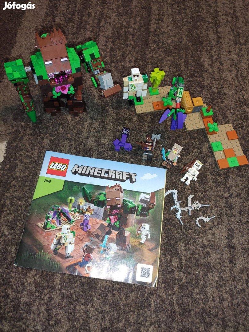 LEGO 21176 Minecraft - A dzsungelszörny leírással hiánytalan 11000