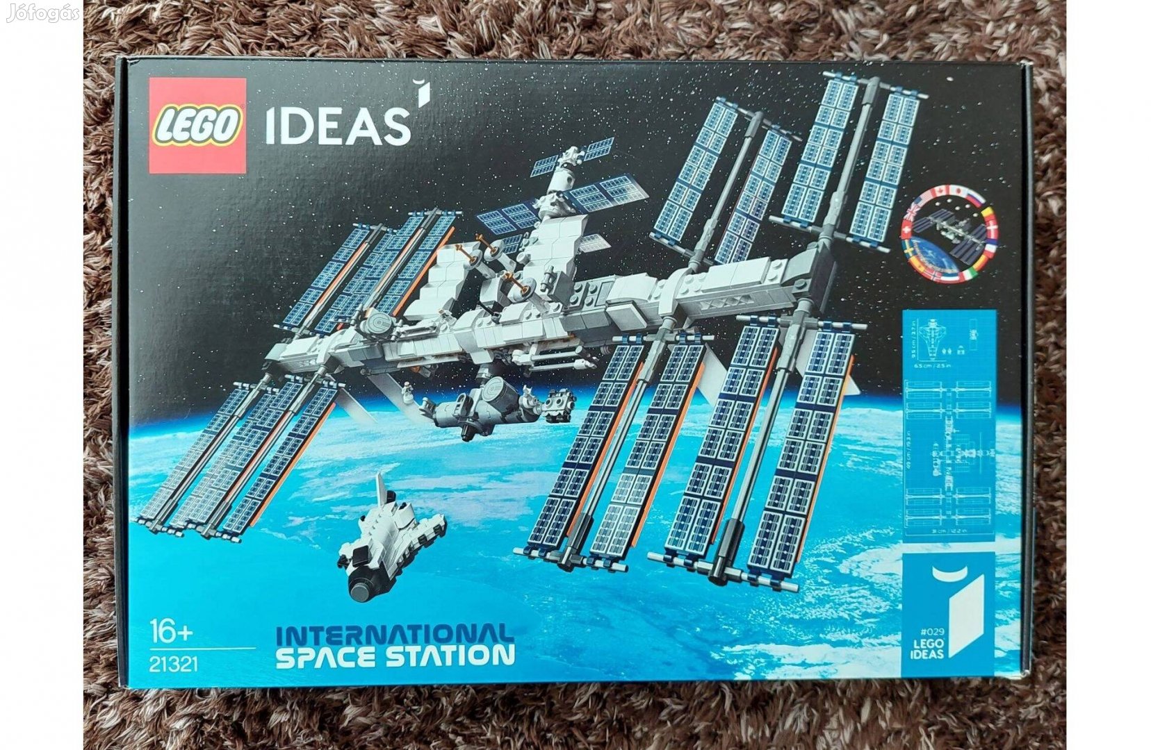 LEGO 21321 Ideas Nemzetközi űrállomás - Hibátlan, Új, Bontatlan