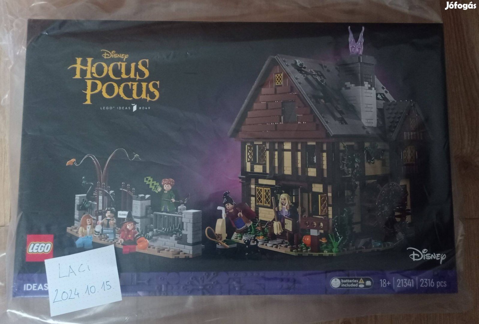 LEGO 21341 Disney Hókusz pókusz: A Sanderson nővérek háza