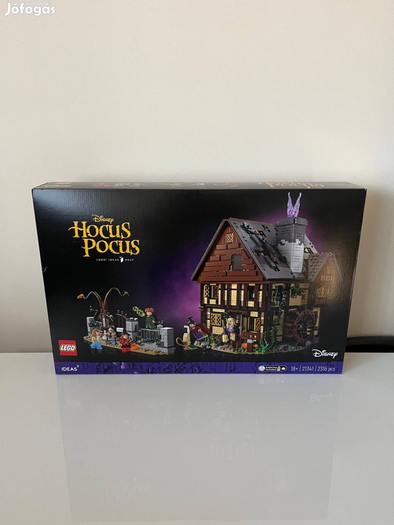 LEGO 21341 - Disney Hókusz pókusz: A Sanderson nővérek háza Új!!