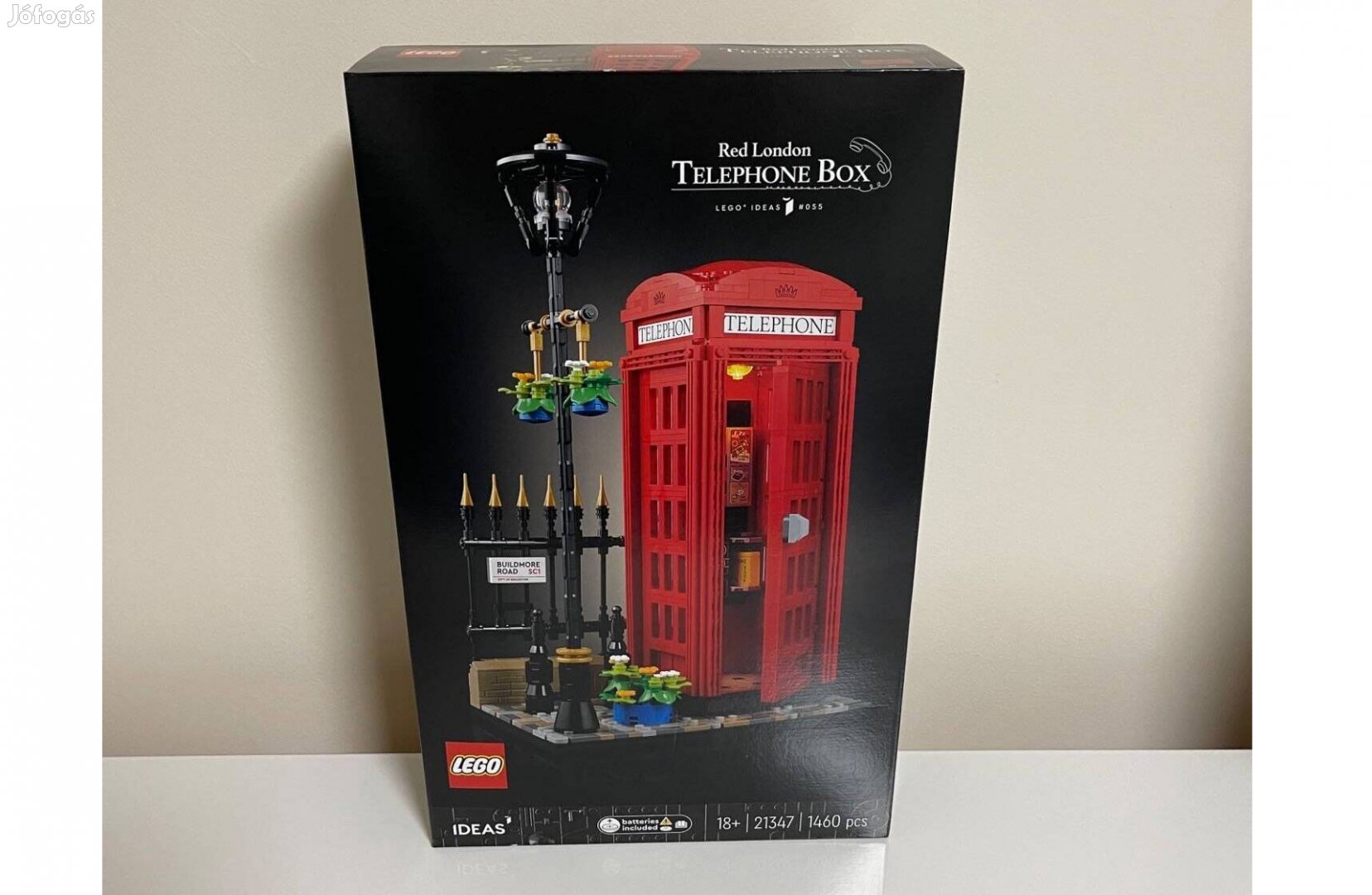 LEGO 21347 - Londoni piros telefonfülke Új, Bontatlan!