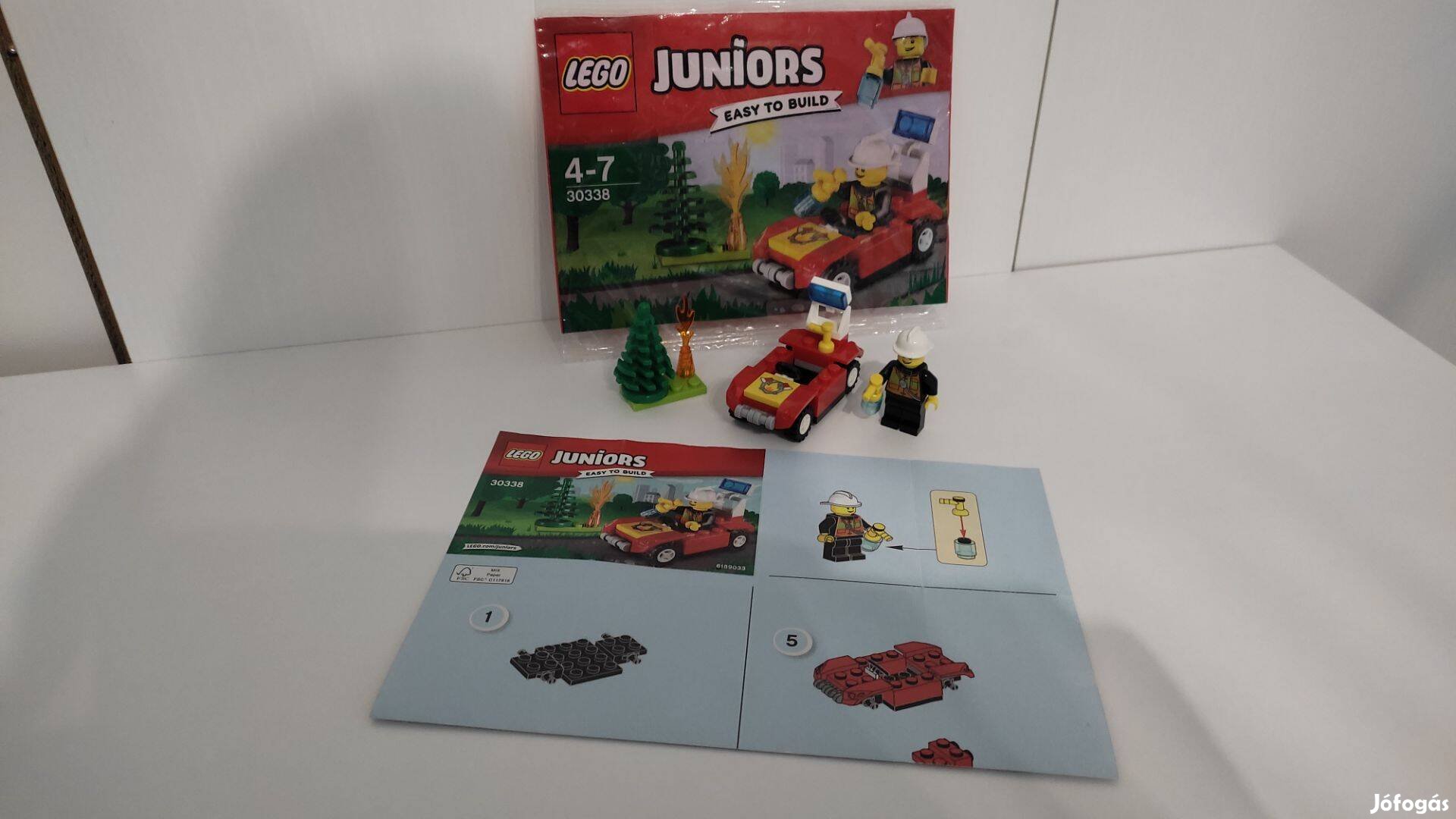 LEGO 30338 Juniors - Tűzoltóautó - újszerű