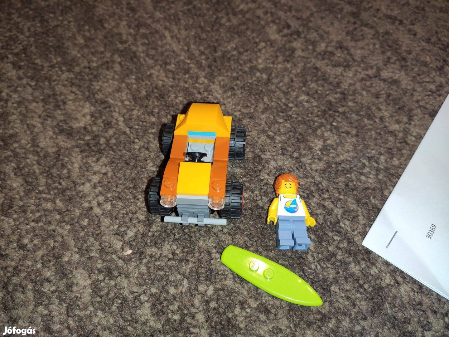 LEGO 30369 City - Beach Buggy polybag nincs leírás deszka más színű