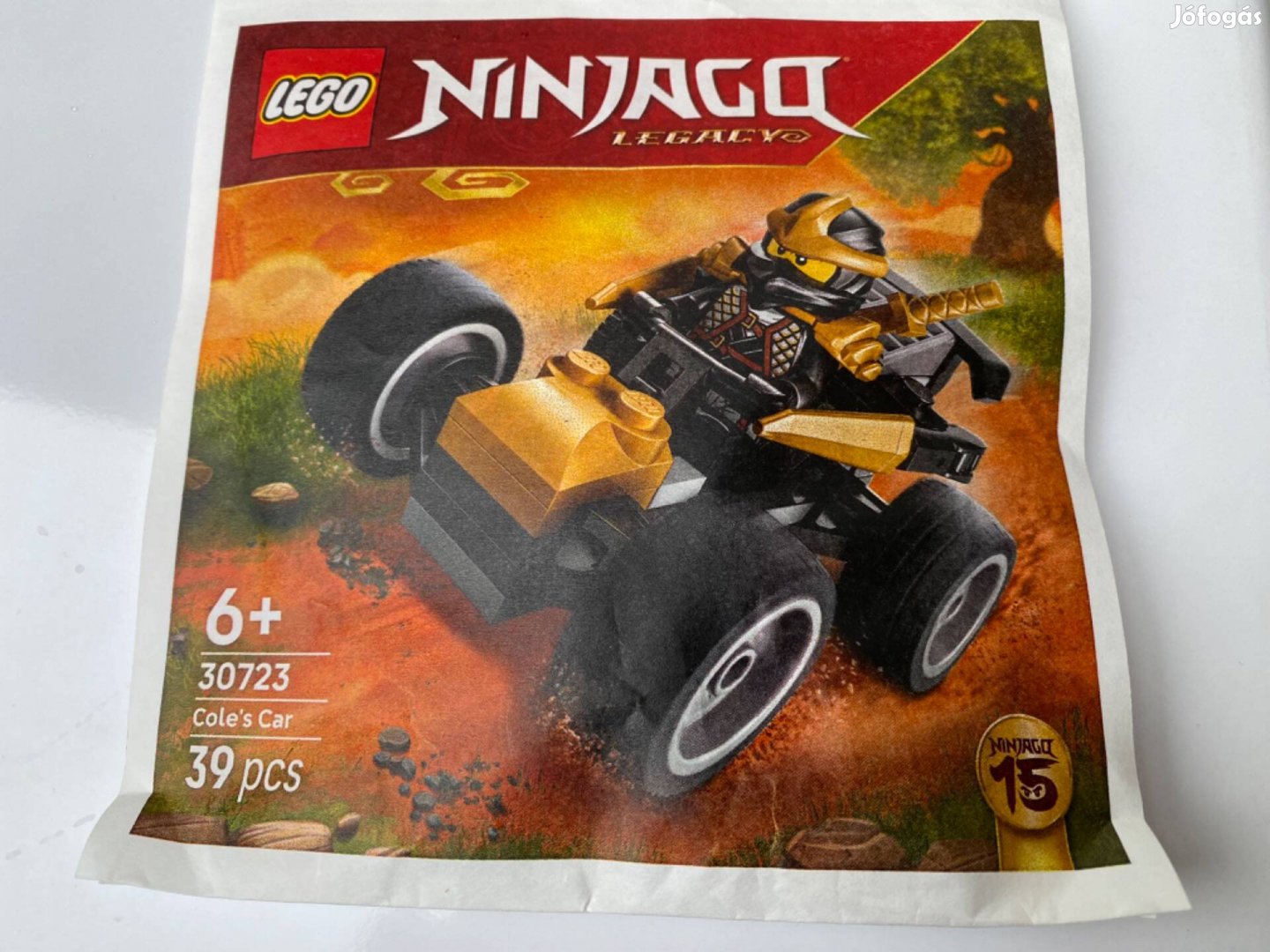 LEGO 30723 Ninjago Polybag Cole és autója Új! Húsvéti