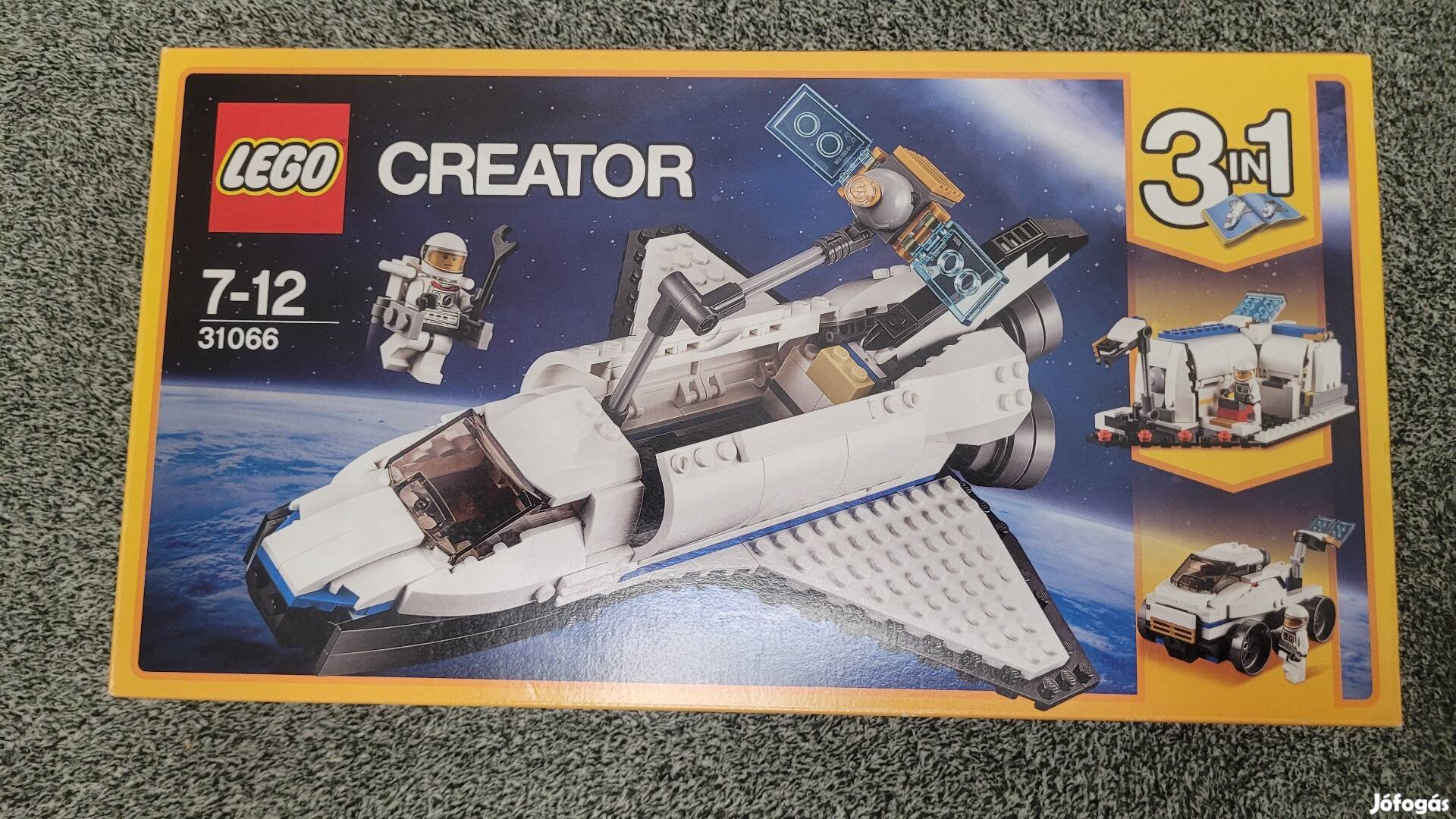 LEGO 31066 Űrsikló felfedező új, bontatlan