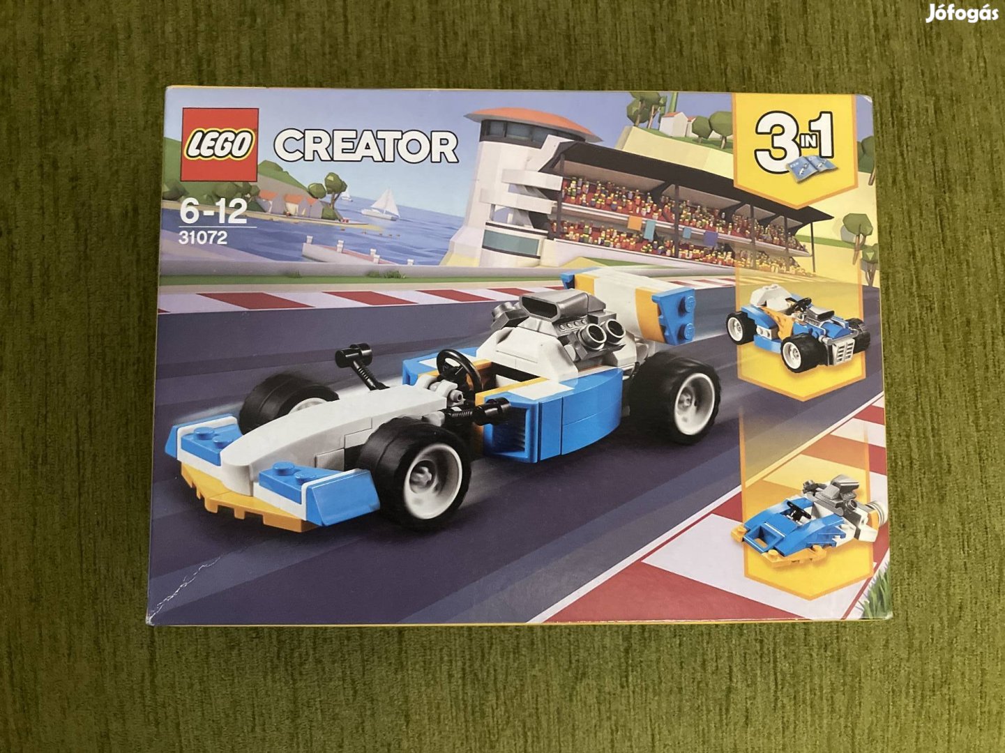 LEGO 31072 Creator 3in1 Extrém motorok, versenyautó, új, bontatlan