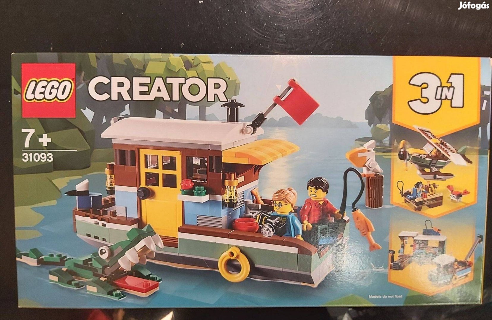 LEGO 31093 Creator Folyóparti lakóhajó Bontatlan