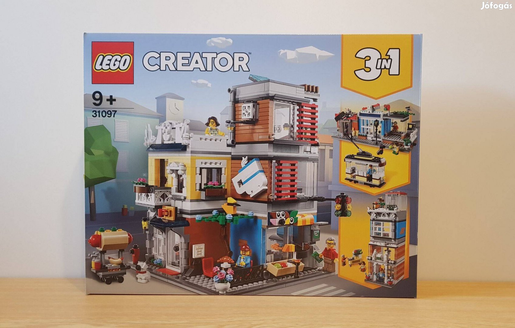 LEGO 31097 Creator - Városi kisállat kereskedés és kávézó bontatlan