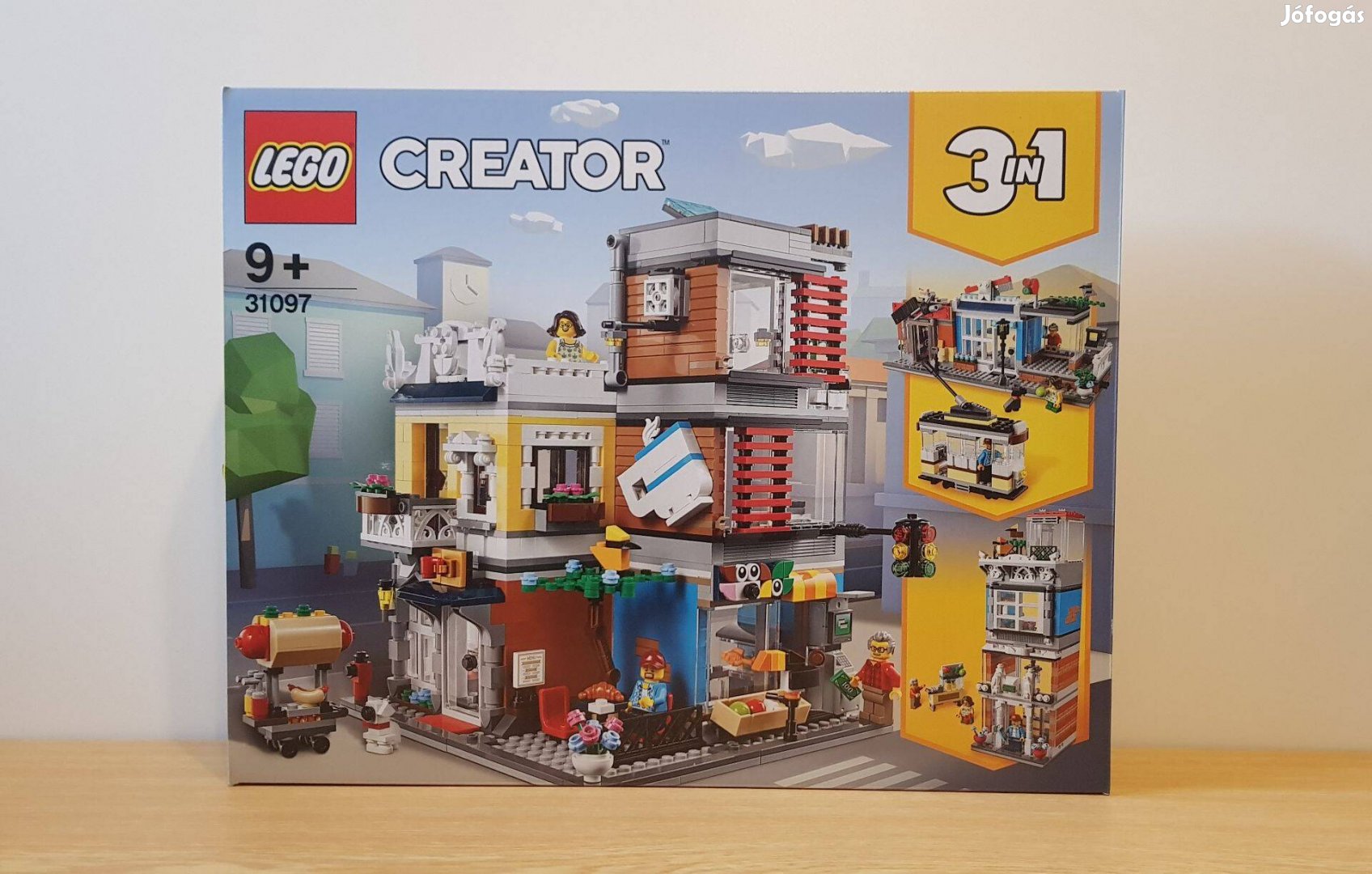 LEGO 31097 Creator - Városi kisállat kereskedés és kávézó