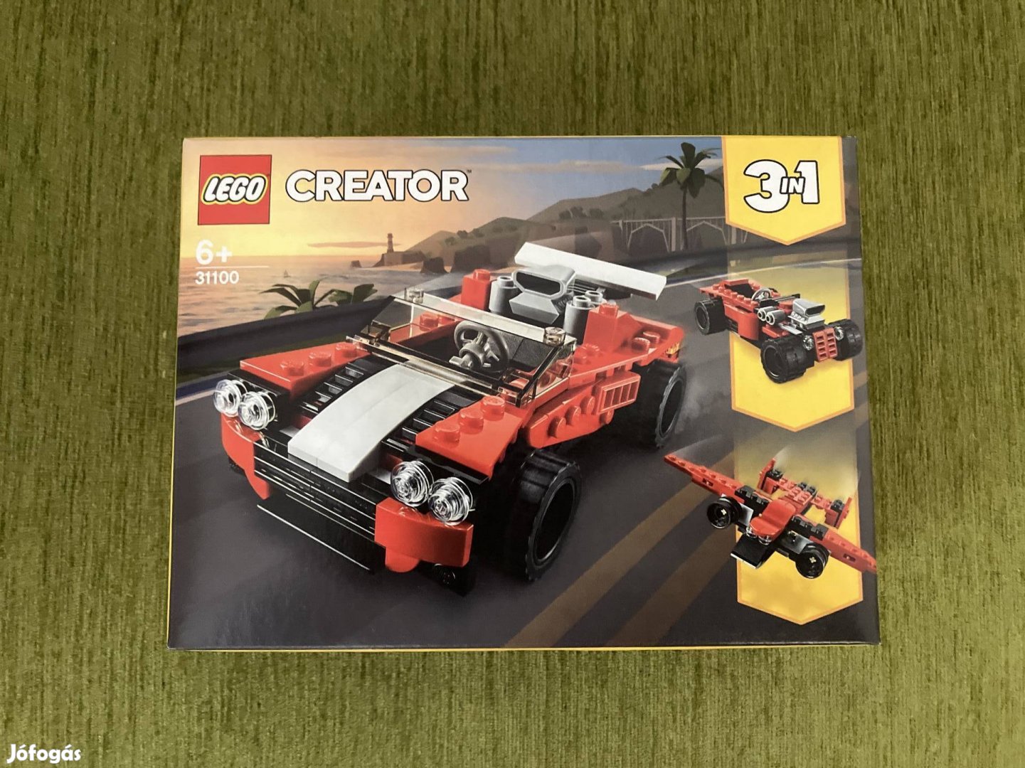 LEGO 31100 Creator 3in1 Sportautó, új, bontatlan