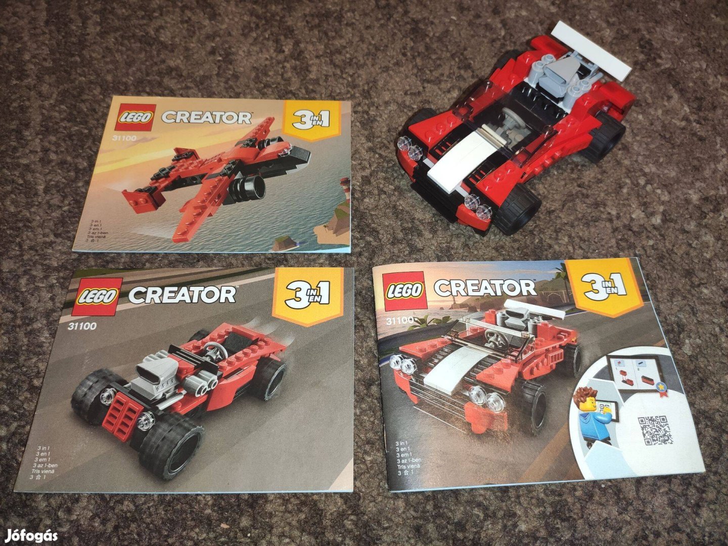 LEGO 31100 Creator - Sportautó leírással hiánytalan 2500