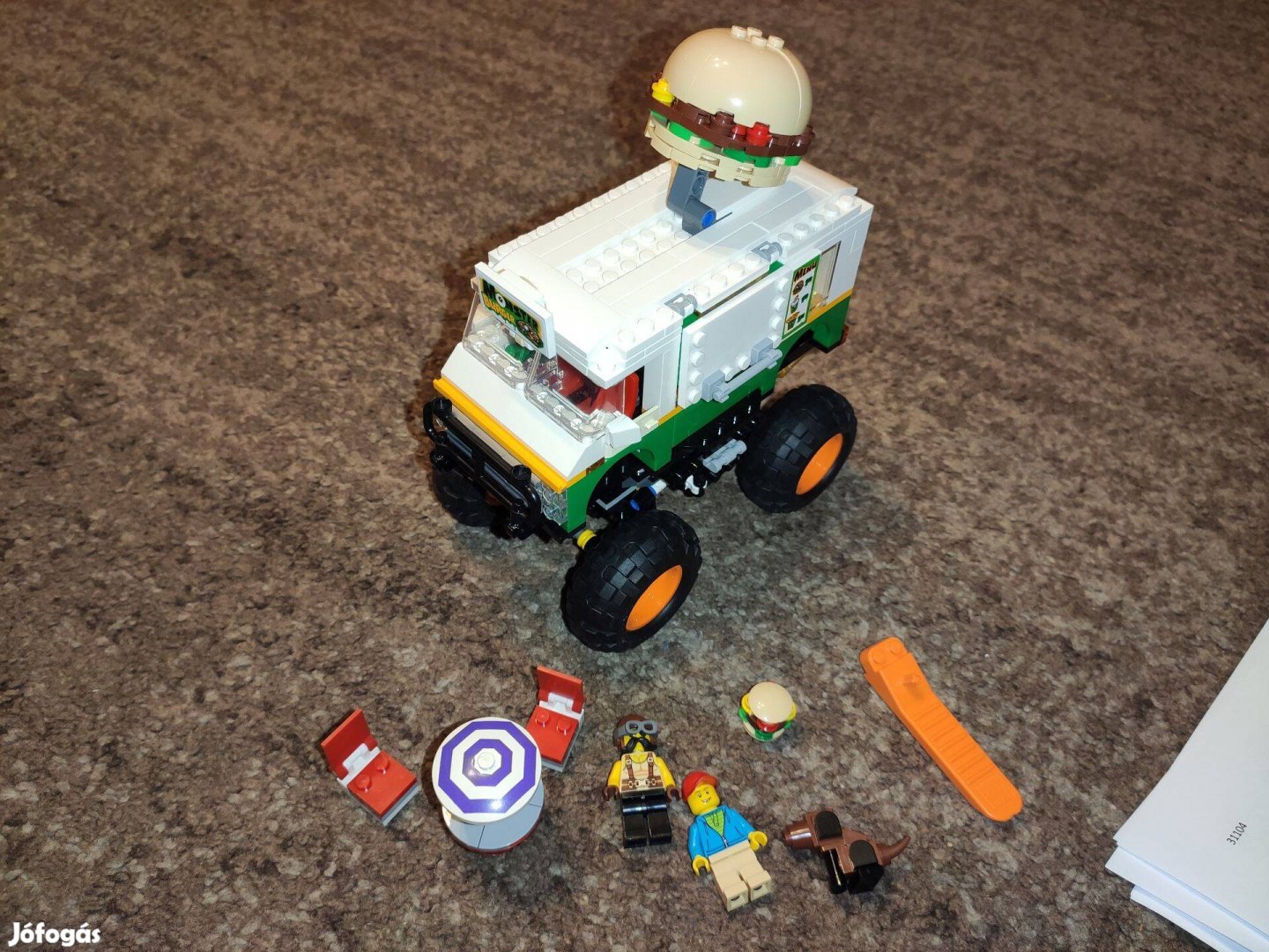 LEGO 31104 Creator - Monster Burger Truck nincs leírás napernyő más